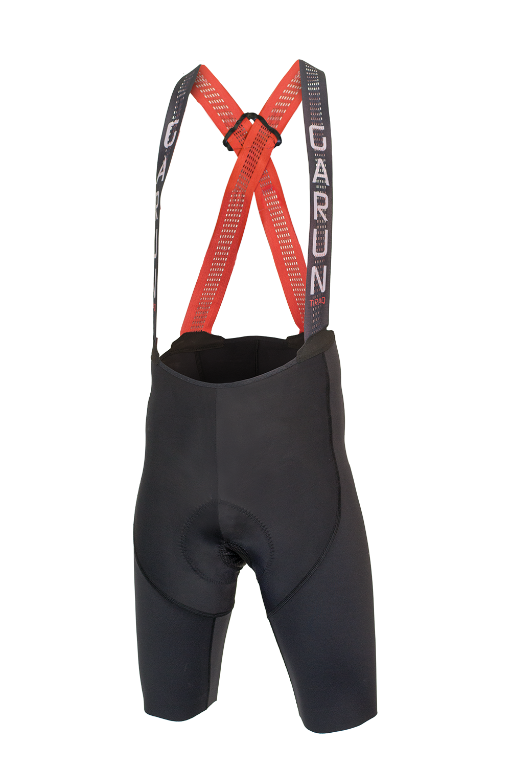 Black cycling bibs top