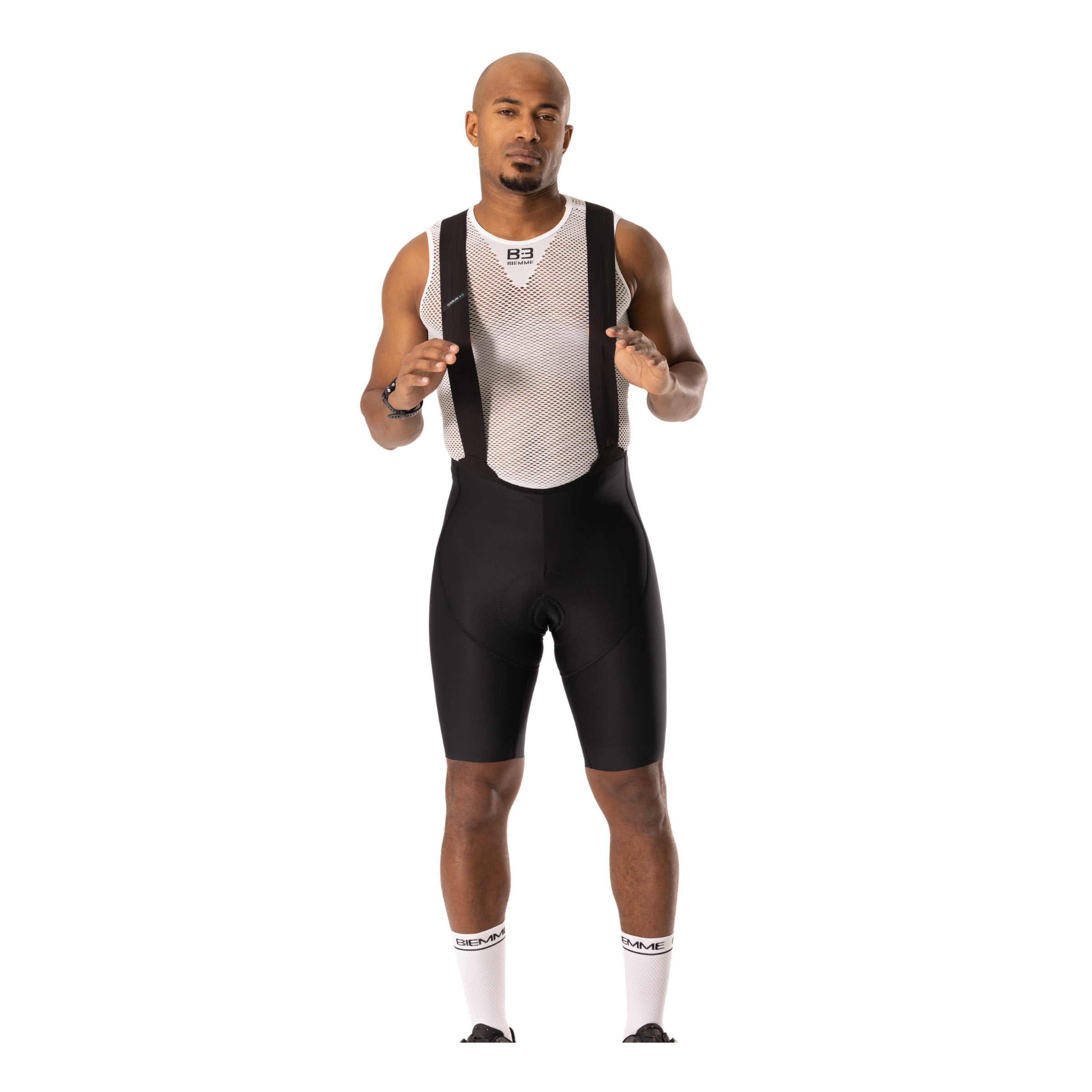 Men bib discount shorts